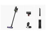 Aspirador escoba - Dyson V8™ Cyclone, Potencia succión 150 W, Autonomía 60 min, Accesorios, Negro