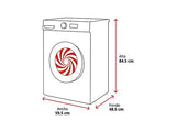 Lavadora Carga Frontal Cecotec Bolero DressCode 7150 Inverter