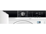 Lavadora integrable - AEG LFN7G8434F, 8 kg, 1400 rpm, Tecnología ProSense, Función Vapor, Sin panelar
