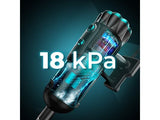 Aspirador escoba - Cecotec Conga PopStar 600 Vital, Con cable, Ciclónico, Sin bolsa, 600 W, 18 kPa, Radio acción 6 m, 500 ml, Negro