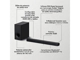 Barra de sonido - Sony HT-S400, Bluetooth, Subwoofer inalámbrico, 330 W, S-Force PRO Surround, Negro