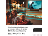 Barra de sonido - Sony HT-A3000, 3.1 Canales, Dolby Atmos, Bluetooth, Wifi, Subwoofer integrado, 250 W, Alexa, Google Home, Negro