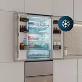 Cecotec French Door Fridge 395L Stainless Steel - No Frost Inverter